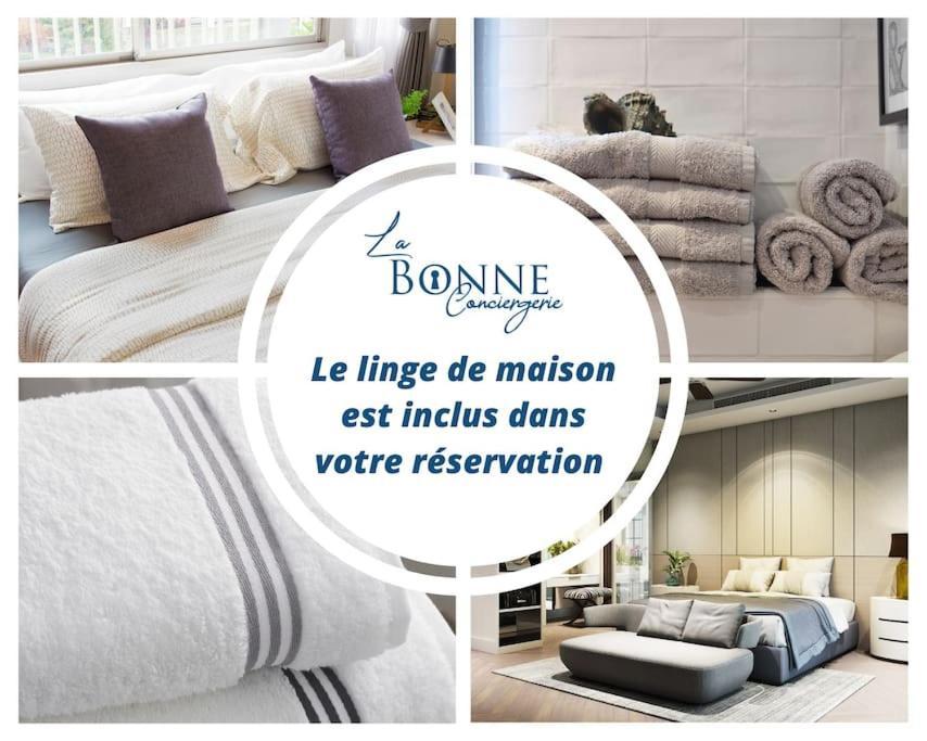 Les Marines De Haute Plage*Lumineux*Parking 라그랑모트 외부 사진